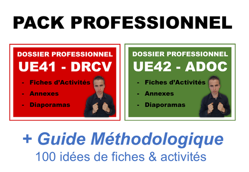 PACK PROFESSIONNEL du BTS MCO : Dossier DRCV + Dossier ADOC + Guide méthodologique