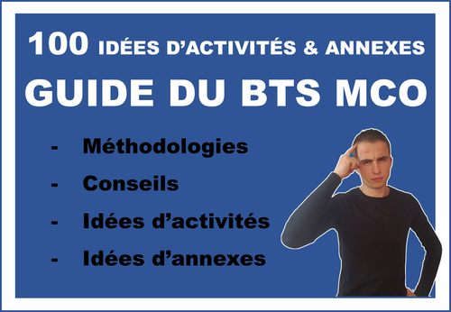 GUIDE du BTS MCO - 100 idées d'Activités Professionnelles et d'Annexes