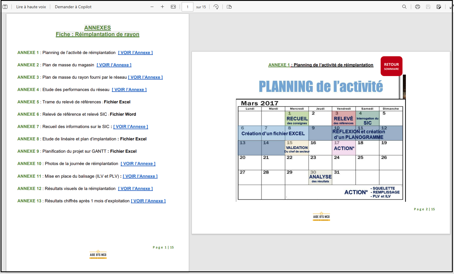 Pack ADOC | Dossier Professionnel UE6 : Animer et Dynamiser l'Offre commerciale | BTS MCO