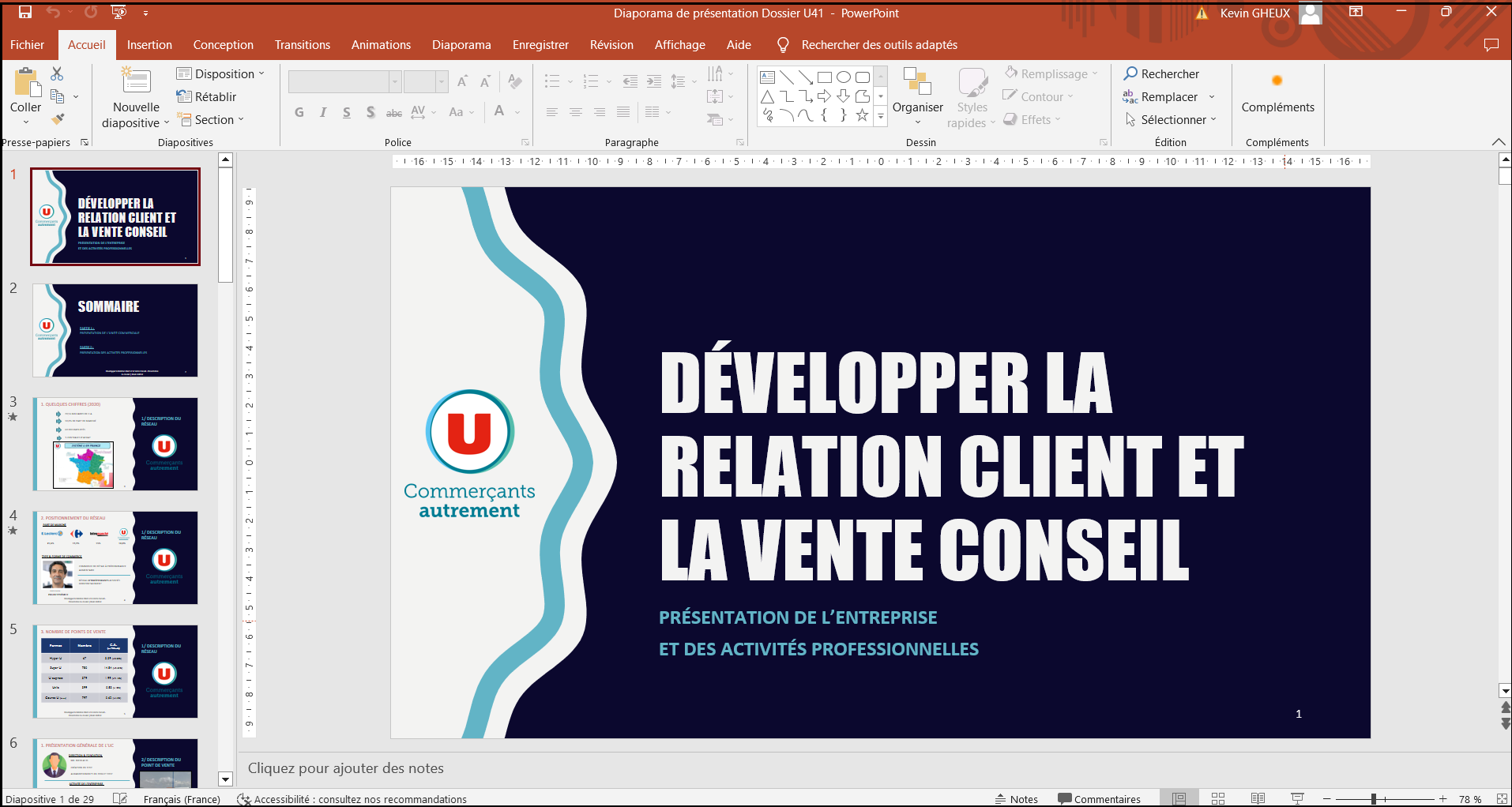 Pack DRCV | Dossier Professionnel UE5 : Développer la relation client et la vente/conseil | BTS MCO