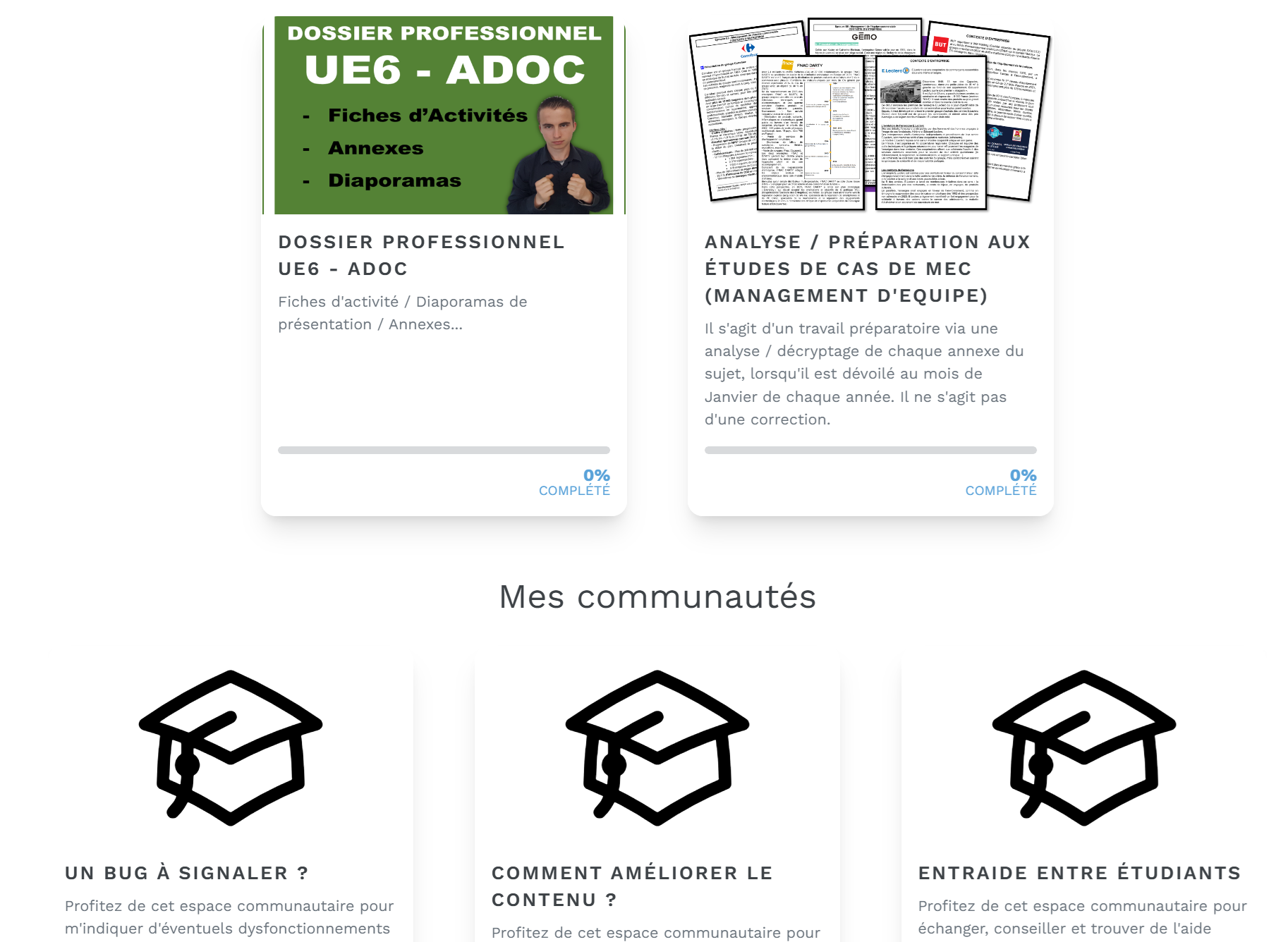 Pass 3 mois : Espace Membre AIDE BTS MCO