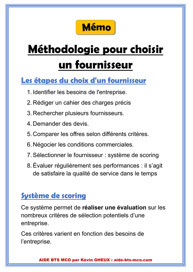 Pass 1 mois : Espace Membre AIDE BTS MCO
