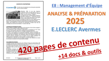 Charger l&#39;image dans la galerie, Analyse &amp; Préparation E.LECLERC Avermes 2025 / Contexte E8 de MANAGEMENT D&#39;EQUIPE