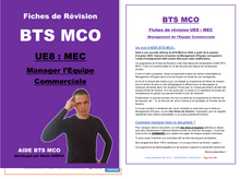 Charger l&#39;image dans la galerie, FICHES DE REVISION - UE8 : Manager l&#39;équipe commerciale - BTS MCO