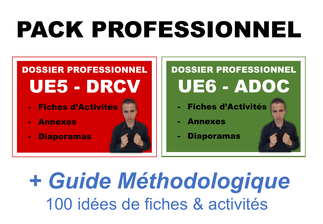 PACK PROFESSIONNEL du BTS MCO : Dossier DRCV + Dossier ADOC + Guide méthodologique