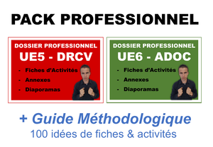 PACK PROFESSIONNEL du BTS MCO : Dossier DRCV + Dossier ADOC + Guide méthodologique