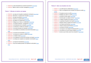 FICHES DE REVISION - UE8 : Manager l'équipe commerciale - BTS MCO