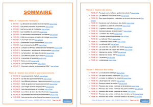 FICHES DE REVISION - UE7 : Gestion Opérationnelle - BTS MCO