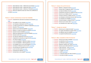 FICHES DE REVISION - UE7 : Gestion Opérationnelle - BTS MCO