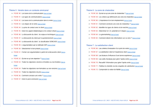 FICHES DE REVISION - UE5 : Développer la relation client et la vente conseil - BTS MCO