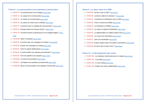 FICHES DE REVISION - UE5 : Développer la relation client et la vente conseil - BTS MCO