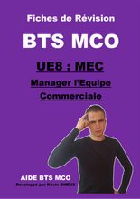 Charger l&#39;image dans la galerie, FICHES DE REVISION - UE8 : Manager l&#39;équipe commerciale - BTS MCO