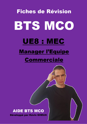 FICHES DE REVISION - UE8 : Manager l'équipe commerciale - BTS MCO